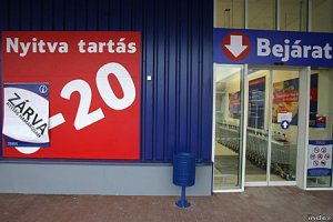 Tesco bezárás